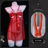 Lemon Story Deseo Puro Lencería Sexy Tentación Transparente Pasión Ardiente Lazo Pecho Pequeño Pijama