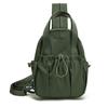 Mochila Leve para Exterior Unissex Nova Esportiva de Montaria Bolsa de Peito Versátil para o Dia a Dia Ombro Mochila Multifuncional
