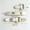 Broches de presión de cuero, broches de presión estampados, hebillas de cinturón, abrigos de lana, gabardinas, abrigos de piel, accesorios de ropa decorativos, hebillas de cuero