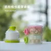 Caja de leche en polvo para bebé de fábrica, tres capas, portátil, capas independientes, gran capacidad, tanque de almacenamiento de snacks de leche en polvo, venta al por mayor