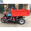 Camión volquete agrícola de tres ruedas, camión de transporte de materiales para construcción, camión diésel triciclo