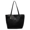 Bolso de mano texturizado estilo coreano para ir al trabajo 2024 Invierno nuevo casual simple de hombro axilar bolso tote para mujeres
