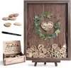 Porta-retrato Europeu Placa de Casamento Placa de Mensagens Acrílica Suporte de Exibição Placa de Bênçãos Decoração de Casamento Atacado