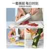 Cuchillo para Fruta Hogareño Acero Inoxidable Comercial Rebanador de Sandía Cuchillo Especial para Melón y Fruta Cuchillos Pequeños Afilados para Estudiantes de Dormitorio