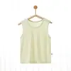 Chaleco de Verano Fino de Modal para Niños y Niñas, Camiseta sin Mangas, Top Liso sin Mangas