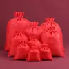 Cross-border hot joias joias armazenamento saco de presente de Natal saqueta saqueta saco cordão saco imitação saco de linho