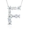 Moda de Comercio Exterior Estilo Ins Lujo Accesible Nicho Collar Transfronterizo Nuevo Collar de Plata 925 que No se Desvanece Accesorios para Mujer Verano