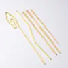 Nuevo Tocado de Novia Antiguo Material Hecho a Mano Pasador de Pelo de Cobre Cabeza Plana Accesorios para el Cabello Accesorios de Aleación DIY