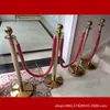 Cordón de titanio valla de alambre de un metro base de barandilla línea de advertencia cinta de aislamiento color titanio dorado columna de conserje de bienvenida Shanxi