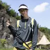 Camiseta Ligera de Manga Larga con Medio Cremallera, Estilo Montaña Outdoor para Viajes Urbanos y Deportes, Transpirable y de Secado Rápido, 2026