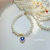 Colar para Pet Gatinho Gola Pérola Retro Amor Cristal Pingente Diamante Lenço Acessórios Cachorro Acessórios Fofos