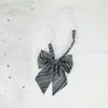 Flor Pluma Raíz Mango Largo Joker Escuela para Hjk Japonés Color Sólido Corbata de Moño Femenina Licencia Graduación Ropa Académica Rayado Estilo Campus