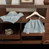 ¡Estilo Vacacional! Conjunto Dulce de Verano 2026 para Bebé Niña: Top de Tirantes con Volantes y Pantalones de Pierna Ancha, Elegante y Dulce Conjunto de 2 Piezas