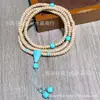 Pulsera Original Nueva Natural de Semilla de Maracuyá de Múltiples Círculos con Pulsera y Collar de Magnesita Doble Propósito