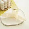 Liquidação: Presilhas de garra de acetato, presilhas de cabelo de laço em casco de tartaruga, presilhas de cabelo coloridas de acrílico, acessórios de cabelo femininos para a nuca