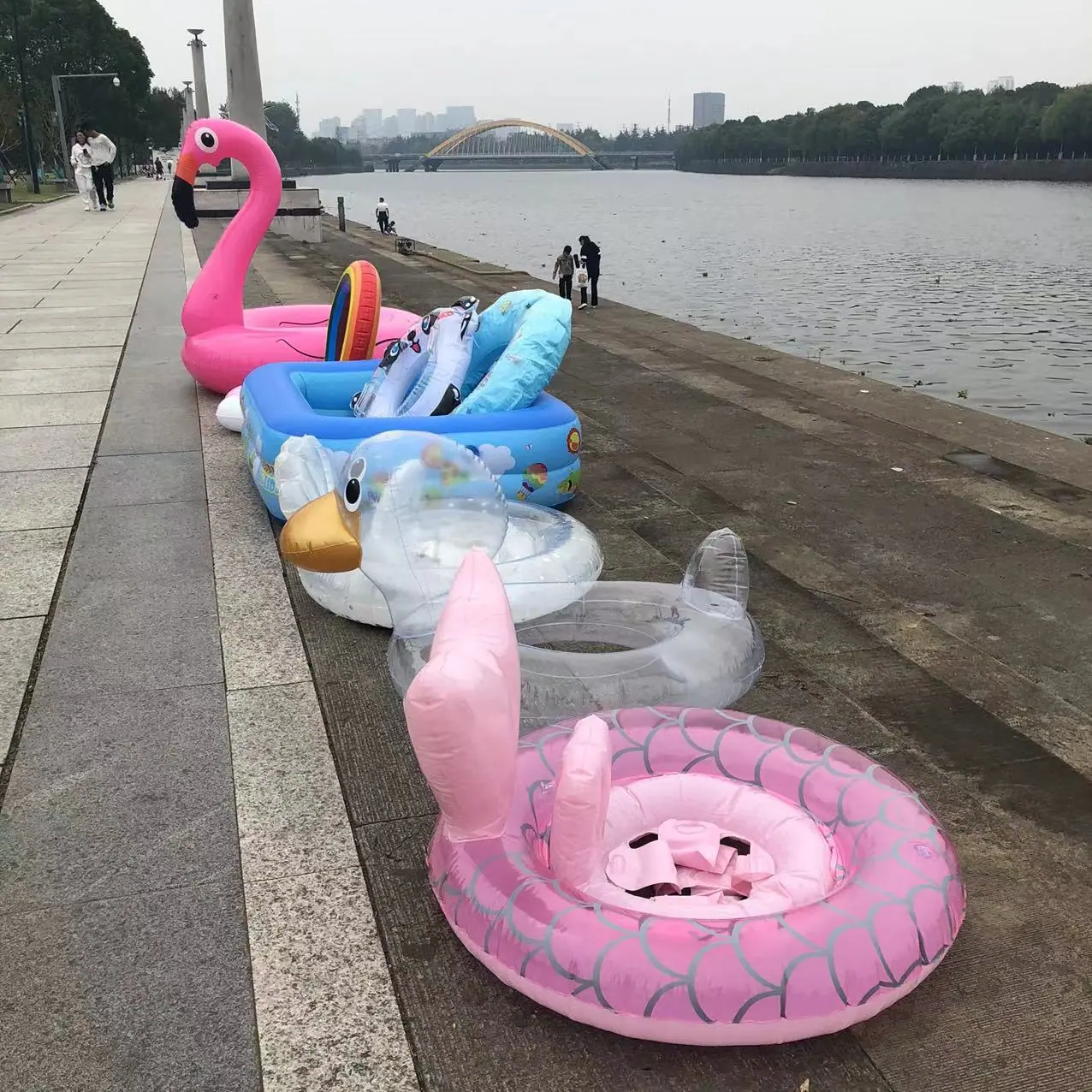 120火烈鸟泳圈