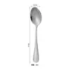 Amazon Transfronterizo 1010 Acero Inoxidable Vajilla Restaurante Occidental Cuchillo para Bistec Cuchara Tenedor Cuchara de Postre Cucharilla de Té Pequeña Vajilla de Hotel