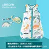 Ropa de otoño e invierno para recién nacidos de Amazon, manta anti-patadas para bebé, ropa infantil de algodón puro, saco de dormir con chaleco para bebé, transpirable