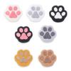 Pegatinas Bordadas de Gatito Lindo y Huella de Perro Pegatinas de Tela para Mochila Escolar Cuaderno de Bocetos Parches Decorativos Coreanos DIY Pegatinas de Tela Autoadhesivas