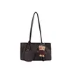 Bolso de Hombro Retro Transfronterizo Patrón Lichi Gran Capacidad Bolso de Axila para Mujer 2026 Nuevo Versátil para Viajes al Trabajo