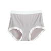 Pantaletas para Mujeres Embarazadas Cintura Alta Abdominal Levanta Glúteos Seda Antibacteriano 100% Algodón Entrepierna Primer, Segundo y Tercer Trimestre Shorts Triángulo Nuevo
