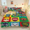 Patrulla Canina Set de Cuatro Piezas de Terciopelo de Cristal Dibujos Animados Estudiante Niño Dormitorio Habitación Tres Piezas Funda de Edredón Gruesa de Invierno