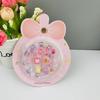 Uñas Postizas Personalizadas para Niños, Puntas de Uñas Postizas Transfronterizas, Adhesivos para Uñas Lindos Estilo Europeo y Americano para Niñas, Uñas Postizas con Pegamento de Gelatina
