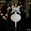 Decoraciones Navideñas Hong Kong Heng brillo blanco suministros para diseño de escena anillo de ratán para colgar en la puerta colgante para tienda