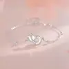 Pulseira Folu Borboleta de Prata Esterlina S925 Feminina Estilo Mori Nova Pulseira de Abóbora Fritillaria Chinesa Pulseira de Design Nicho de Verão