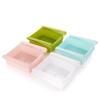 Organizador de prateleiras para geladeira, prateleira organizadora de cozinha estilo gaveta.
