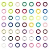 Venta al por mayor de fábrica Accesorios para llaveros de aleación de zinc pintados de colores Anilla de resorte Hebilla de resorte Decoración colgante para llavero