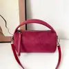 Bolsa Feminina Anti-veludo Transfronteiriça Design de Nicho 2026 Outono/Inverno Bolsa de Mão Bolsa Almofada Fosca Bolsa de Ombro Único Transversal de Alta Qualidade