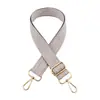 Correa de repuesto para bolso de estilo nuevo transfronterizo, colorida, con correa ancha para el hombro de 3.8 cm, color sólido, forma de flecha, para un solo hombro o cruzado