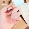 Colgante de Buda Maitreya Verde Jade Afgano Natural y Blanco, Nueva Figura de Buda Rosa de Doble Cara Estilo Chino, Adorno Rico en Aceite y Delicado