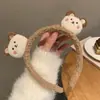Diadema de Pingüino de Peluche Lindo para Otoño e Invierno, Cabeza de Pez, Celebridad de Internet Femenina, Cara de Dibujos Animados, Para Lavado de Cara, Maquillaje, Presionar el Cabello, Diadema Nueva, Pasador de Pelo, Diadema