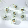 B 5cm Cabeças de Flores de Rosa Simuladas, Arte Floral Realista de Alta Qualidade em Tecido de Seda, Materiais DIY, Flores para Uso em Casamento, Flores Artificiais