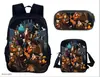 Mochila Escolar Harry Potter de Tres Piezas Mochila Casual para Hombres y Mujeres Mochila para Estudiantes Impresa de Gran Capacidad Mochila para Exteriores