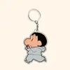 Accesorios Populares para Mochila Escolar de Crayon Shin-Chan, Llavero Estilo Ins, Colgante Lindo, Suministro Directo del Fabricante, Regalo de Vacaciones