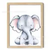 Amazon Cross-Border Novo Produto Comércio Exterior Pintura Artística Decoração Animal da Selva Elefante Girafa Zebra Núcleo de Pintura para Jardim de Infância