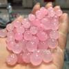 Cuentas de jade 10 mm cuentas de morganita rosa loto accesorios para joyería con cuentas diy Accesorios para pulsera Venta al por mayor