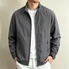 Chaqueta impermeable ligera para hombre, nueva para exteriores, otoño, nueva, simple, holgada, casual, cortavientos para commuting para hombre
