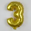 Venta al por mayor globo de película de aluminio digital de cumpleaños boda globo pequeño de película de aluminio dorado mate