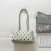 Bolso Bowling de Lunares Nuevo Verano 2026, Bolso de Mano Elegante y Moderno, Bolso de Hombro para el Trabajo y los Viajes Diarios, Bolso de Axila