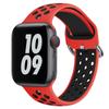 Correa con hebilla Nike para Apple Watch, iWatch 65, dos tonos, transpirable, con orificios