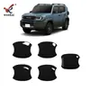 Adecuado para 26 modelos de Toyota Land Cruiser FJ, modificación exterior, tazón exterior de la puerta, moldura decorativa resistente a los arañazos