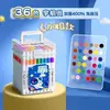 Marcadores Acrílicos 36 Cores para Crianças Jardim de Infância Canetas Aquarela para Alunos do Ensino Fundamental Desenho Artístico Cor Não Transparente Cores Empilháveis 60