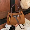 Bolso retro de estilo coreano transfronterizo para mujer, nueva colección 2026, diseño chic y único, acabado mate, bolso de hombro, bolso cruzado