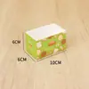 Caja de Empaque Gruesa para Sándwich de Tostada de Huevo Caja de Empaque para Tostada de Huevo de Celebridad de Internet Caja de Papel Desechable para Hamburguesa Hangul