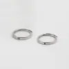 Anillos de Pareja Sol y Luna Par Chapados en Plata Estilo Genial Ajustables Estilo Mori Temperamento Simple Estilo Coreano Regalo para el Festival Qixi