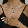 Acessórios de colar de pérolas transfronteiriços mais vendidos para mulheres, brincos de nicho de luxo leve da moda, design de pulseira de noiva, joias de alta qualidade